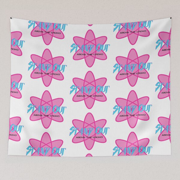 Item preview, Stand Out Powerline lyrics pink designed and sold by halfaheart.