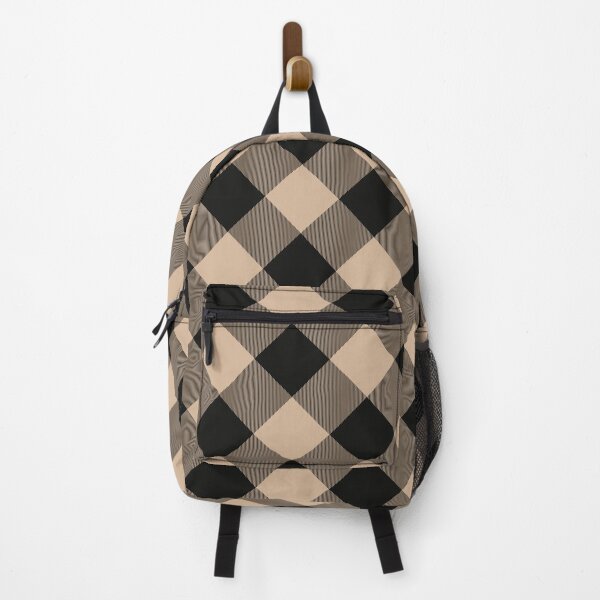 Item preview, Beige & Black Cross Buffalo Plaid designed and sold by 89BLACK.