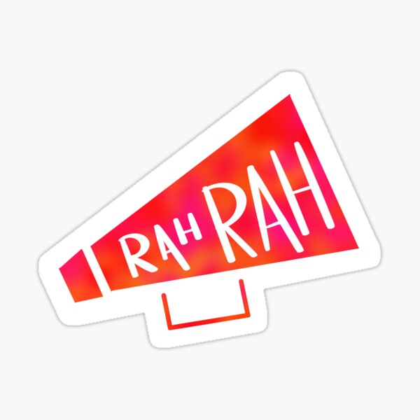 Ru Rah Rah Stickers Redbubble