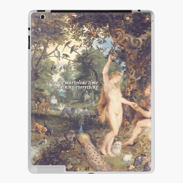 eve had a marvelous time ruining everything iPad Skin