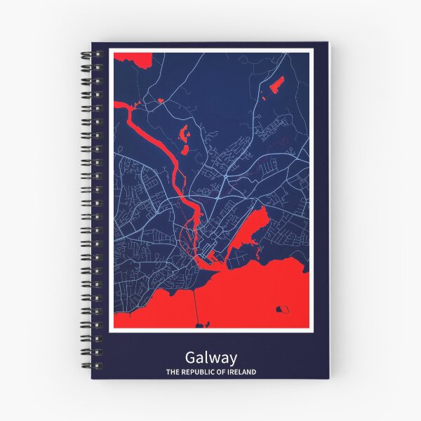 Item preview, Galway Map Print, Galway Map Poster, Galway Map Wall Art, Galway City Map, Map of Galway, Galway Map Art designed and sold by randomorder.