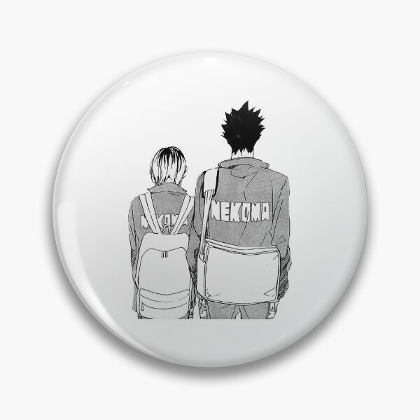 Purchases Haikyuu Kuroken pins