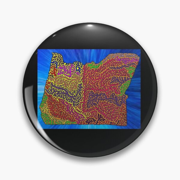 Item preview, Oregon State - Pop art style with vector background designed and sold by Maxwell Nightser.