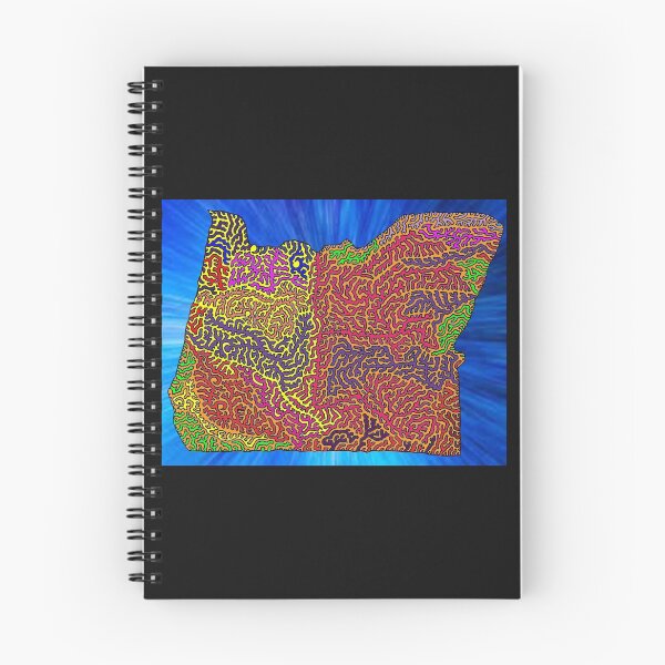 Item preview, Oregon State - Pop art style with vector background designed and sold by Maxwell Nightser.