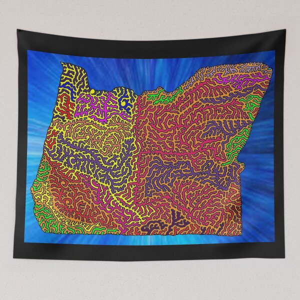 Item preview, Oregon State - Pop art style with vector background designed and sold by Maxwell Nightser.