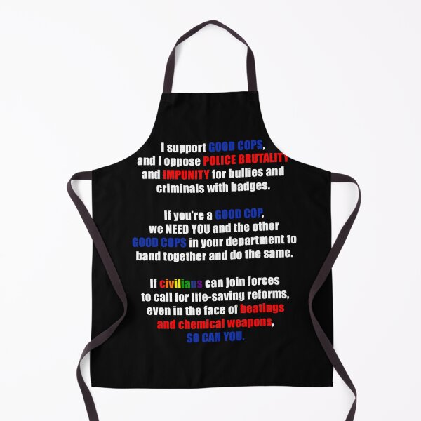 Item preview, Support Good Cops, Resist Police Brutality designed and sold by StephOBrien.