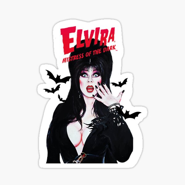 Elvira Mistress of the Dark Sticker