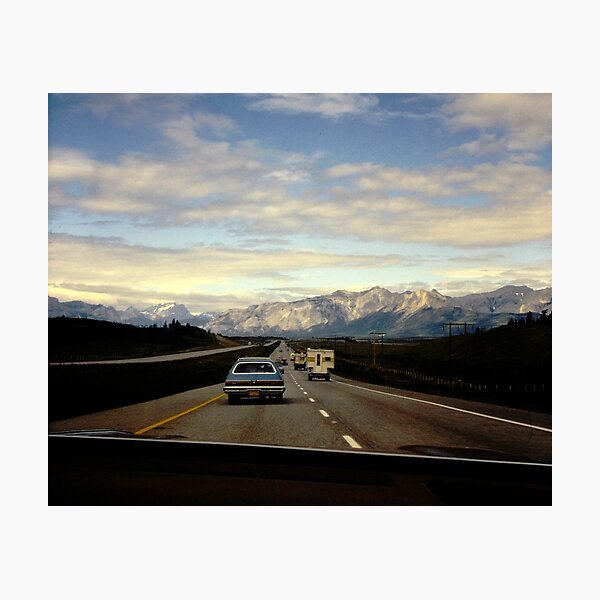 Vintage Road Trip Photographic Print