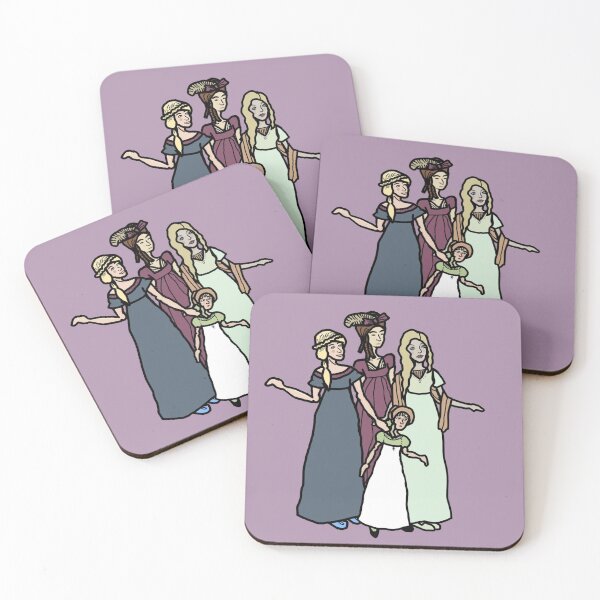 Item preview, Family of Regency Ladies designed and sold by LochNestFarm.