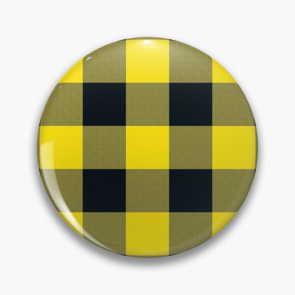 Item preview, Black Pearl & Lemon Buffalo Plaid designed and sold by 89BLACK.
