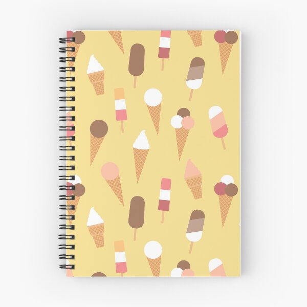 Item preview, Ice creams and popsicles on yellow designed and sold by natalyon.