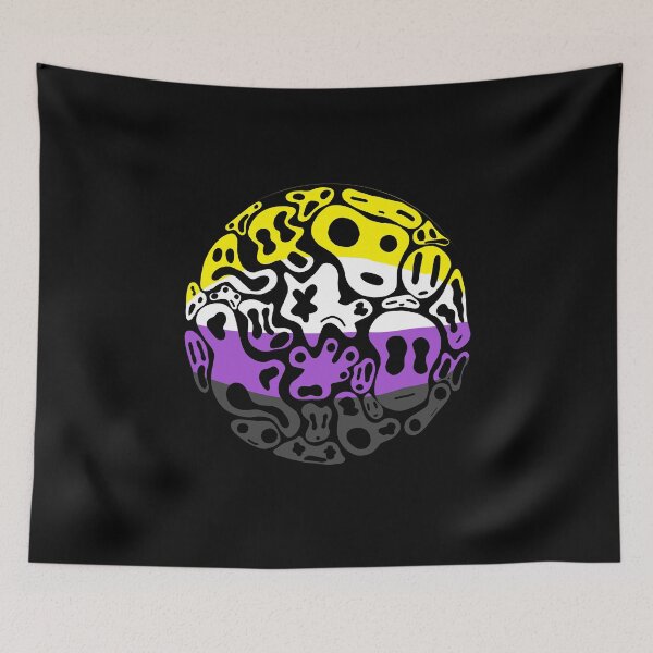 Item preview, Nonbinary Pride - Ghost Bubble designed and sold by SedgeWren.
