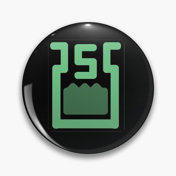 Slime Logo Pin