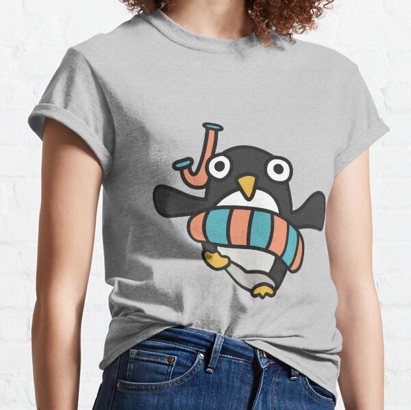 Swimming Penguin Cartoon Classic T-Shirt