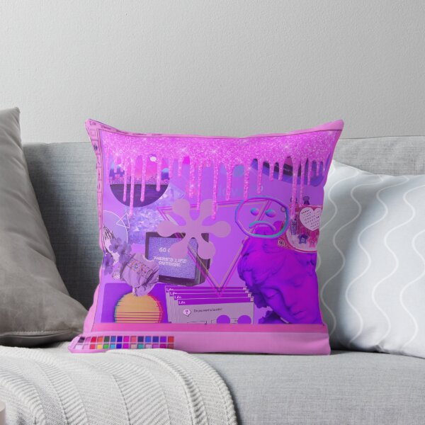 Item preview, Vaporwave Purple Collage designed and sold by art-by-harmonie.