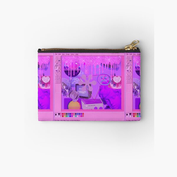 Item preview, Vaporwave Purple Collage designed and sold by art-by-harmonie.