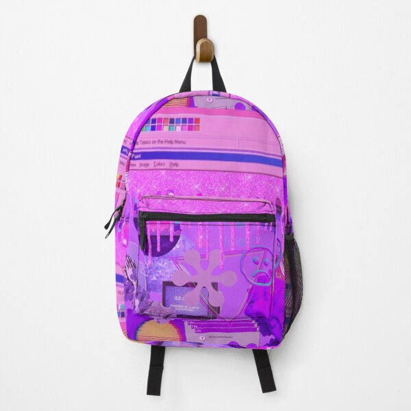Item preview, Vaporwave Purple Collage designed and sold by art-by-harmonie.