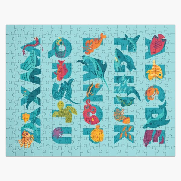 Animal Alphabet Jigsaw Puzzle