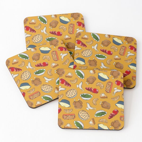 Item preview, Holiday Feast - Dinner on Gold designed and sold by littlearrow.