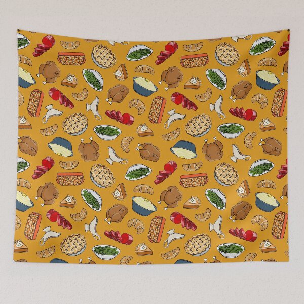 Item preview, Holiday Feast - Dinner on Gold designed and sold by littlearrow.