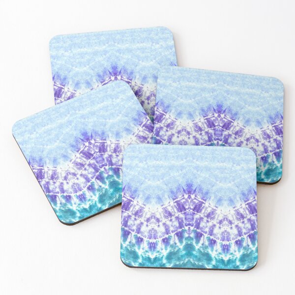 Item preview, Blue and Purple Zig-Zag Tie-Dye designed and sold by Carolina Diaz.