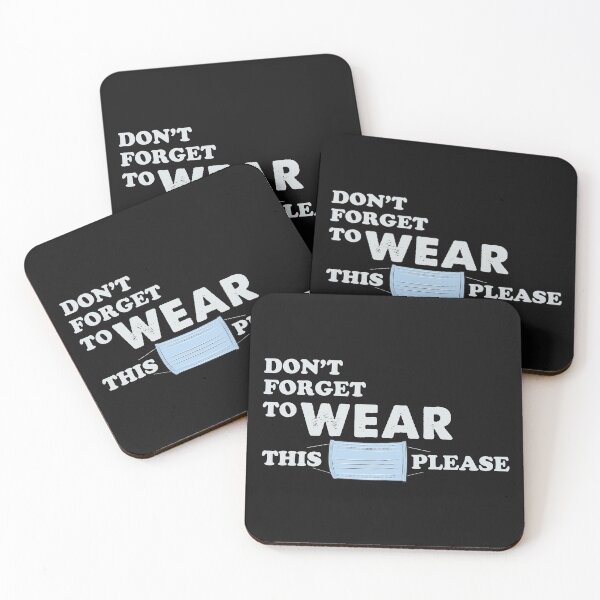 Item preview, Funny Don't Forget To Wear This Please Face Mask Pandemic Design designed and sold by leo121687.