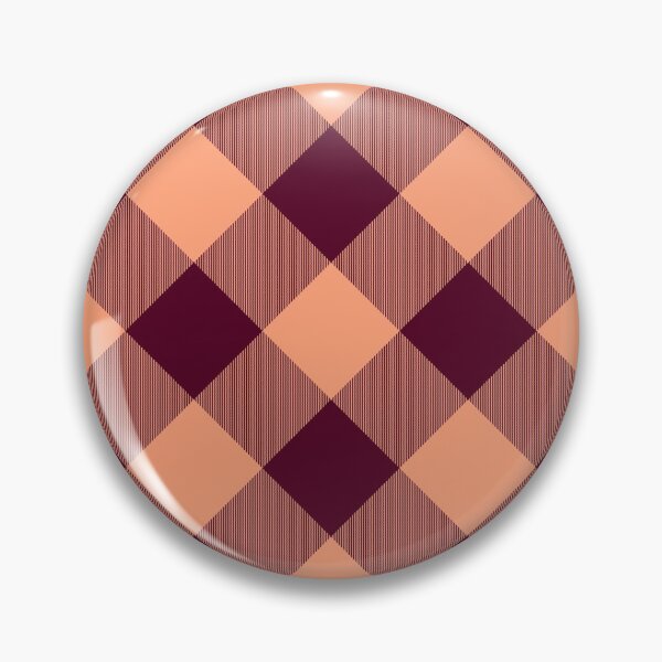 Item preview, Maroon & Peach Cross Buffalo Twill Plaid Pattern designed and sold by 89BLACK.