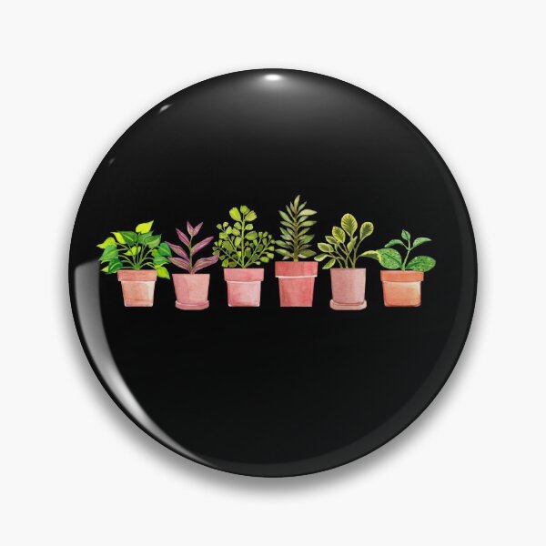 Item preview, Indoor Plants Collection -Row in Black  designed and sold by franzandsabina.