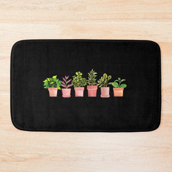 Item preview, Indoor Plants Collection -Row in Black designed and sold by franzandsabina.