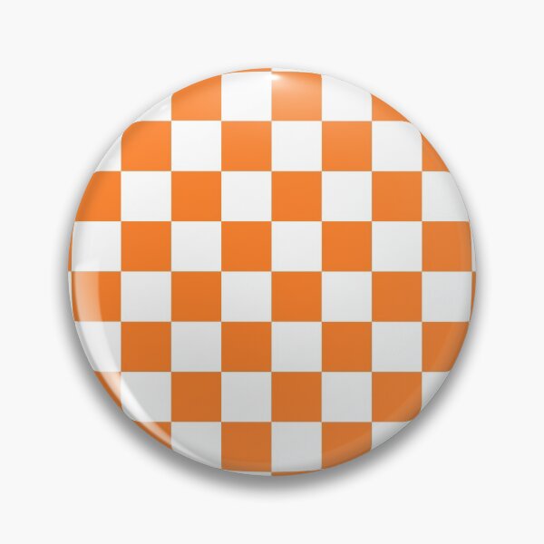 Item preview, Checkered Orange and White  designed and sold by lornakay.