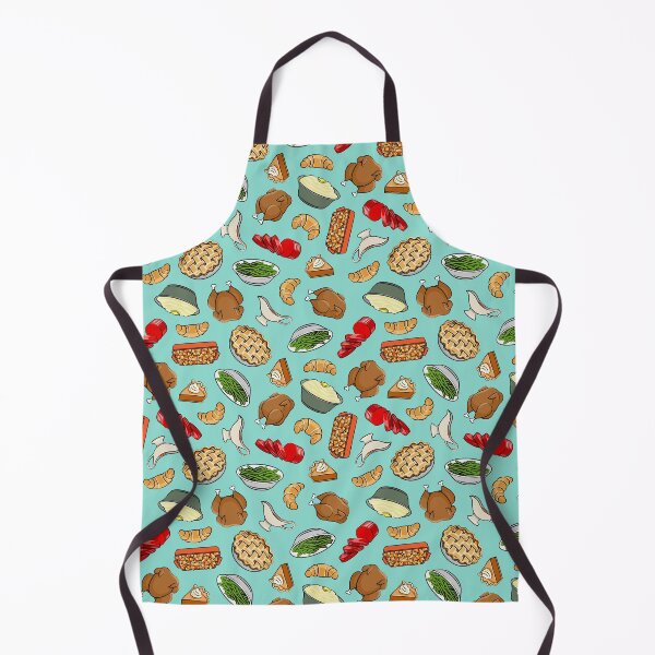 Item preview, Holiday Feast - Dinner on Aqua designed and sold by littlearrow.