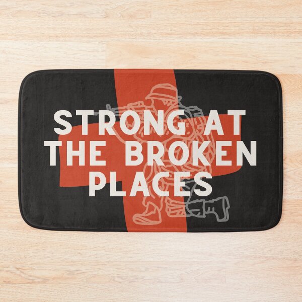 Item preview, Strong at the Broken Places // Ernest Hemingway // A Farewell To Arms designed and sold by KylieBeth Designs.