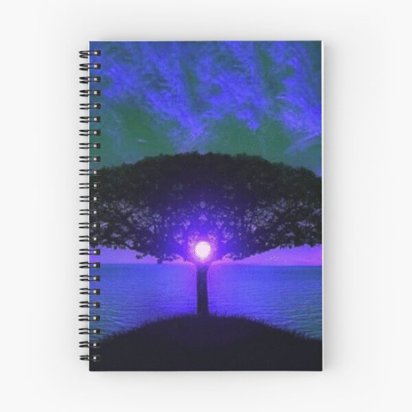 Item preview, Sunset on the sea with a tree Design designed and sold by bobla25.