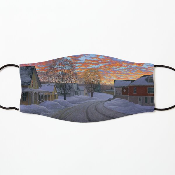 "Sunrise in the Center" by Reed Prescott Kids Mask