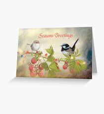 A Little Birdy Told Me .... Christmas Is On Its Way Greeting Card