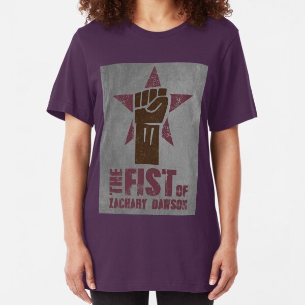 The Fist Of Zachary Dawson Slim Fit T-Shirt