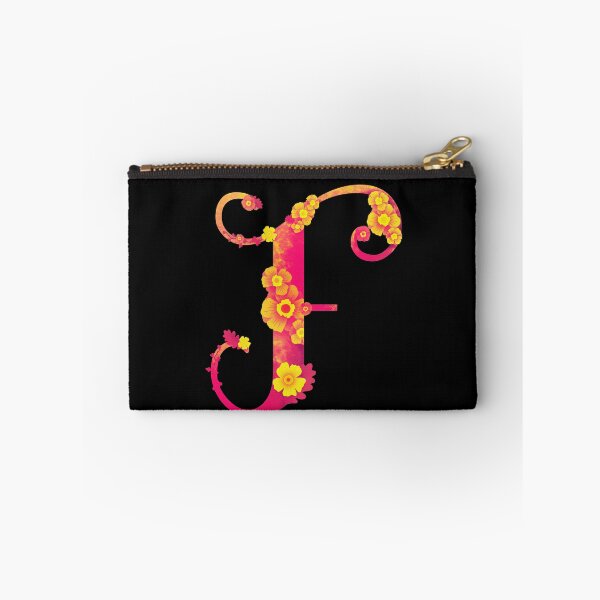 Item preview, Simplistic Floral Alphabet Letter F Typographic Artwork designed and sold by MakiMak.
