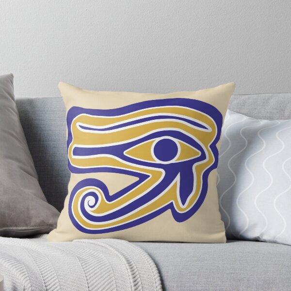 Item preview, eye of horus blue and gold sticker designed and sold by mariahparker111.