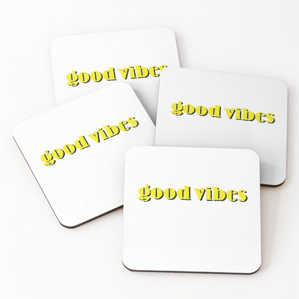 Item preview, Good Vibes Yellow and Black Retro designed and sold by art-by-harmonie.
