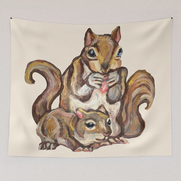 Item preview, Squirrel Mom and Baby  designed and sold by Deborah Camp.