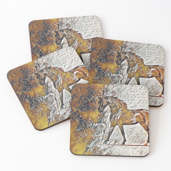Item preview, Abstract Horse designed and sold by rogueartprints.