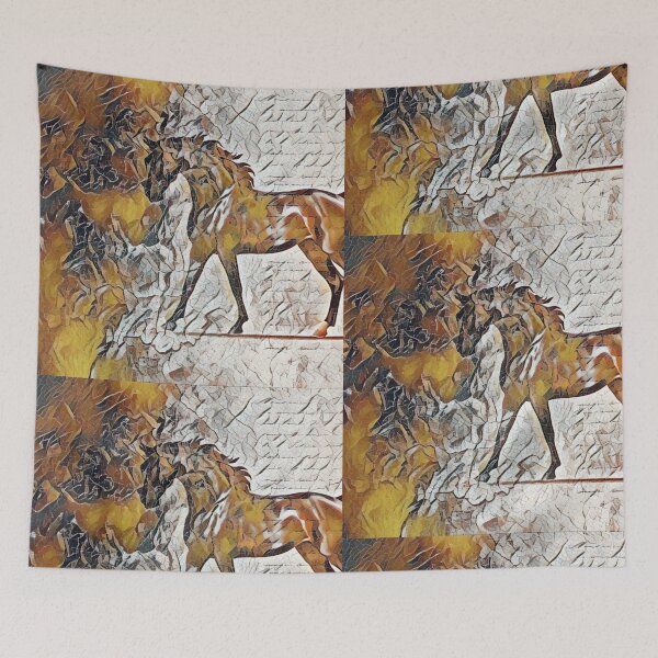 Item preview, Abstract Horse designed and sold by rogueartprints.