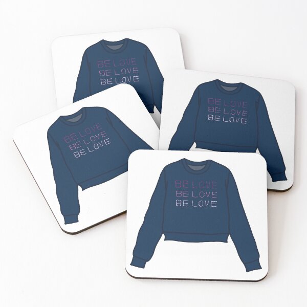 Item preview, Be Love navy sweatshirt designed and sold by claire-marie-23.