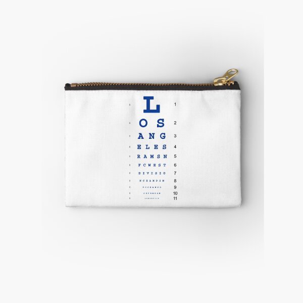 Item preview, Rams Champs Eye Chart designed and sold by Ramheart.