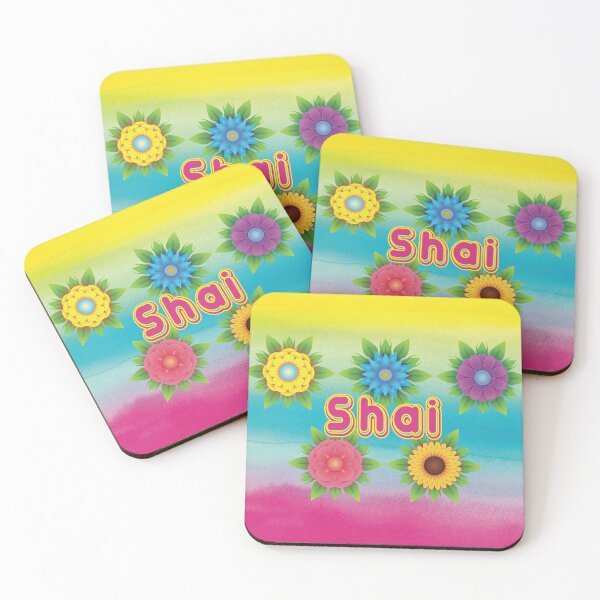 Item preview, Flower Design fo Little Girls Name Shai designed and sold by GODS4US.