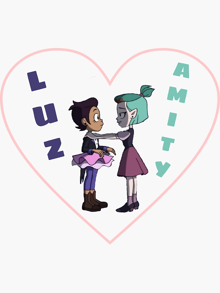 Lumity - Luz and Amity - The Owl House (Season 1) Sticker for Sale by  jopajopovna1
