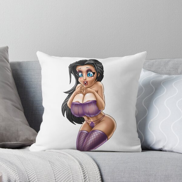 Item preview, Sexy girl in purple lingerie designed and sold by sexypinupart.