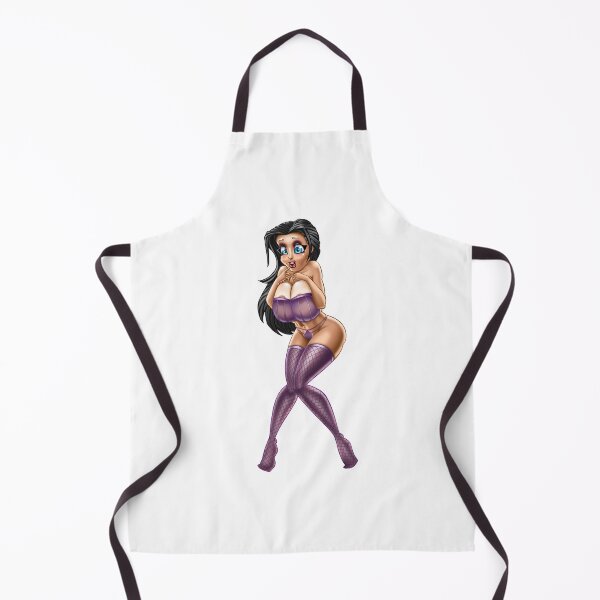 Item preview, Sexy girl in purple lingerie designed and sold by sexypinupart.