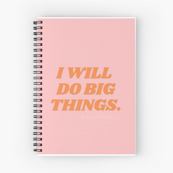 Item preview, I WILL DO BIG THINGS designed and sold by Anna Hoffman.