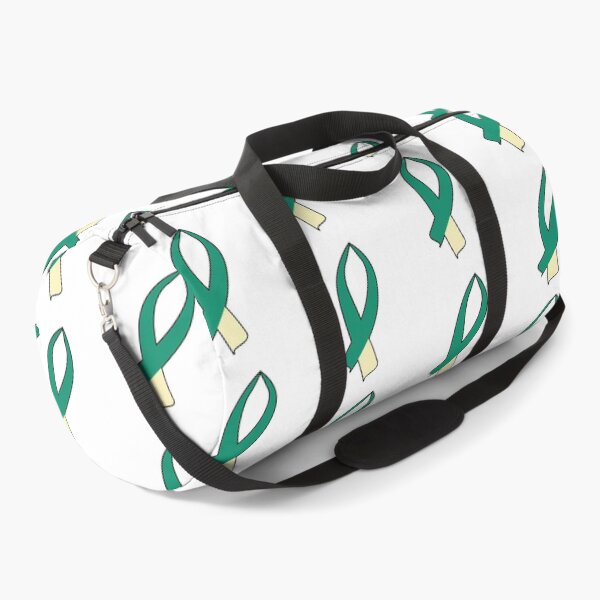 Item preview, Awareness Ribbon (Teal & Cream) designed and sold by blakcirclegirl.